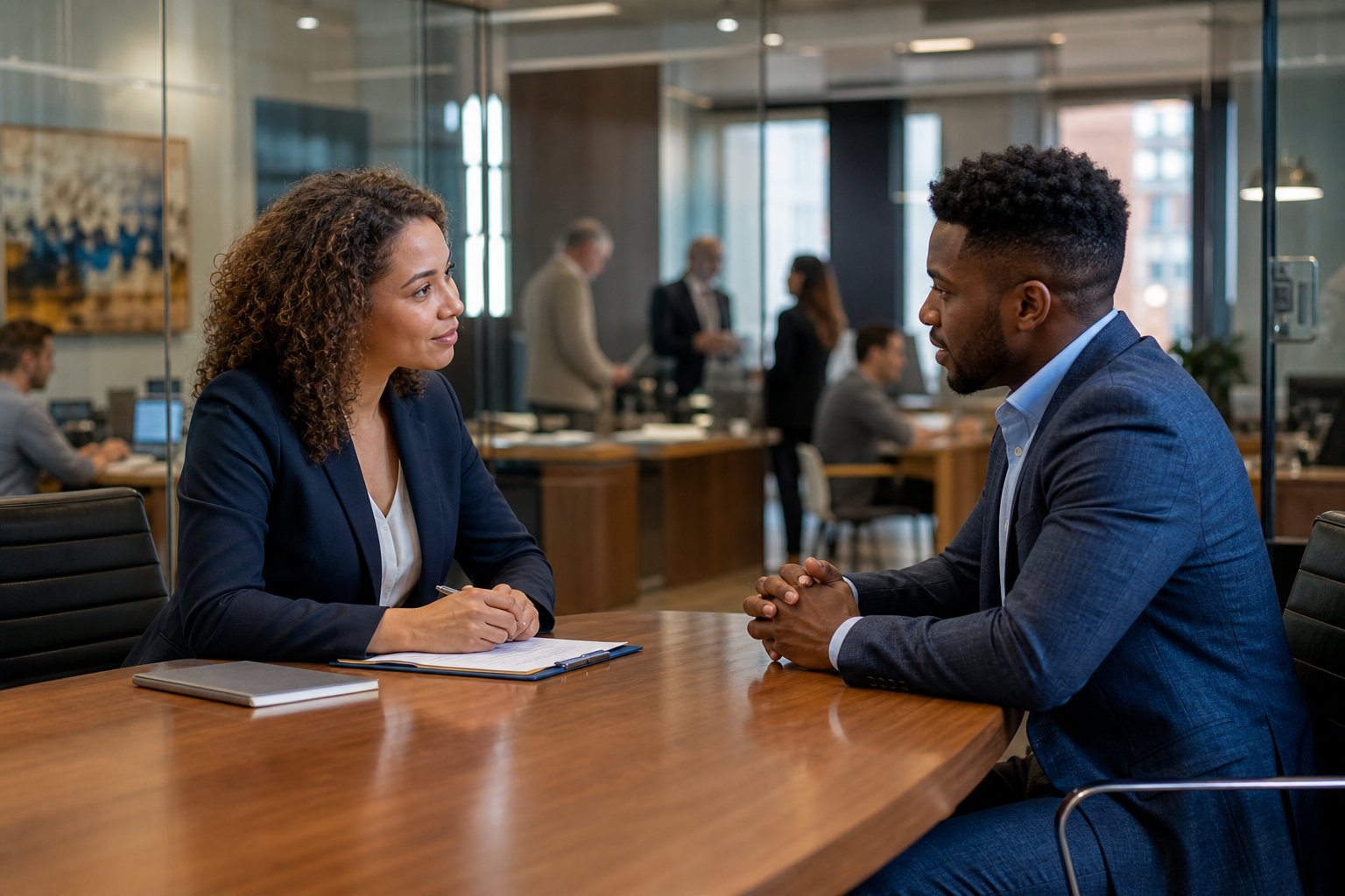 Compliance Recruiter in Professional Setting