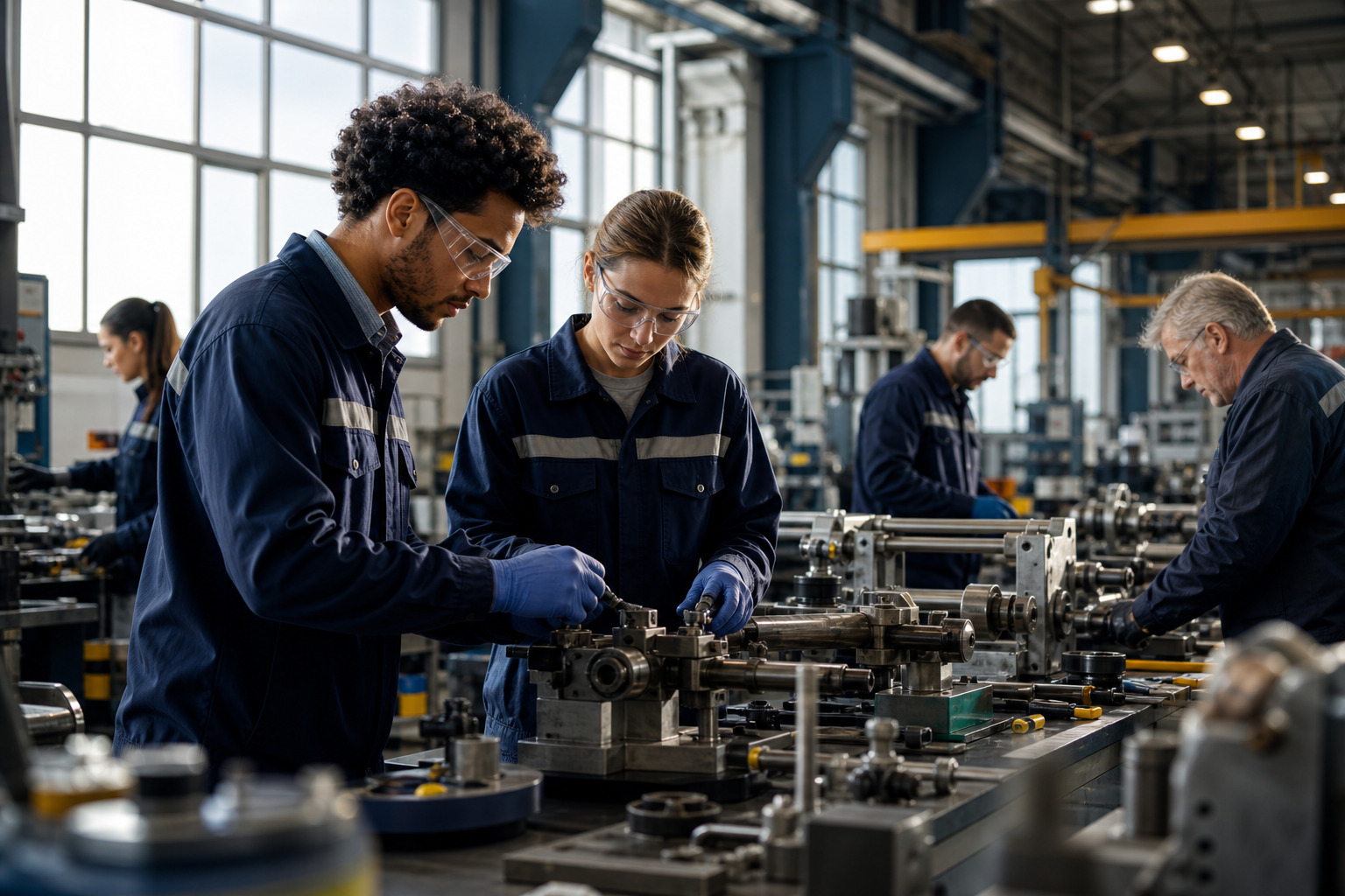 Manufacturing Recruiting Scene