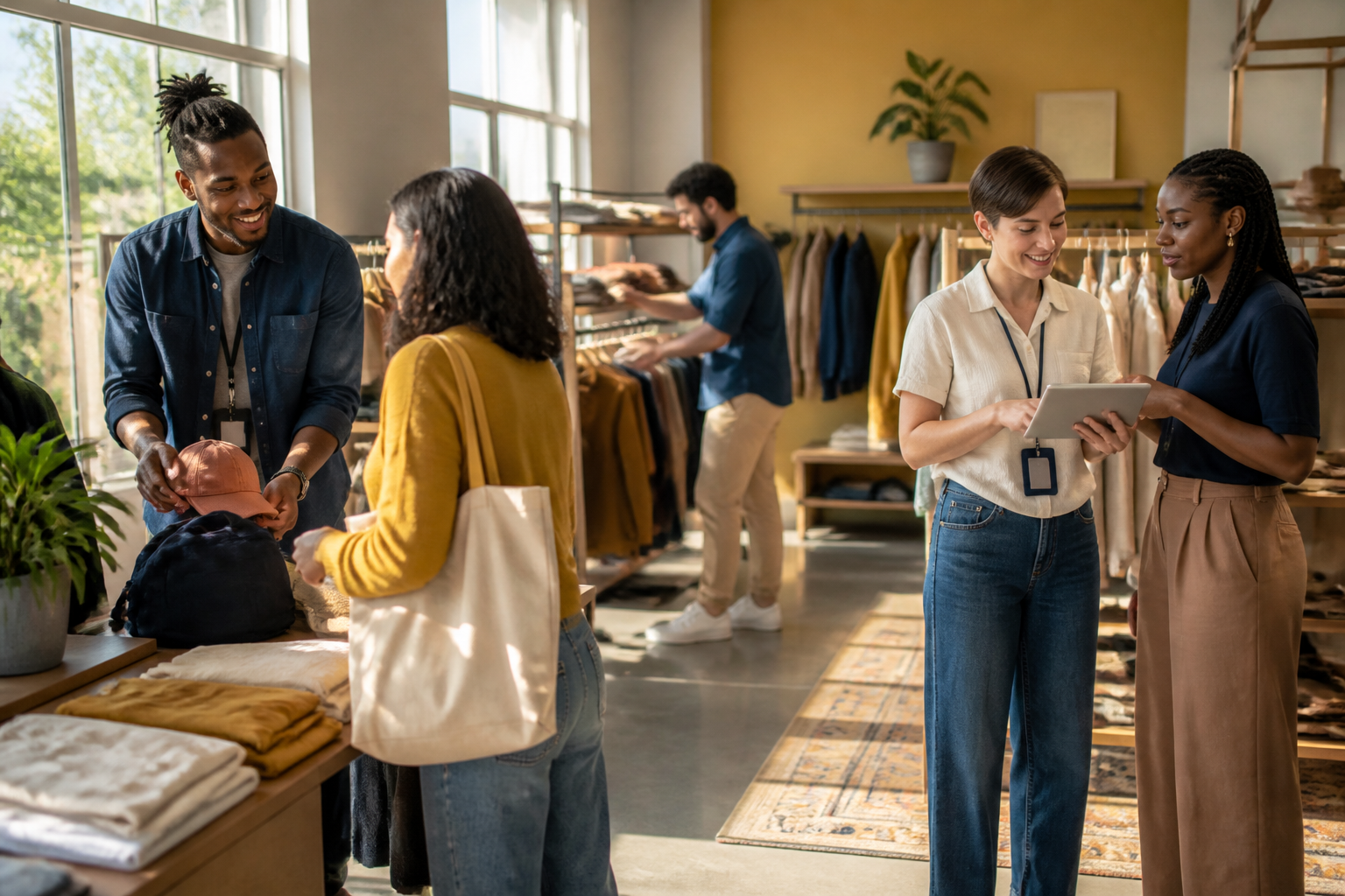 Retail Staffing in Modern Commerce Setting